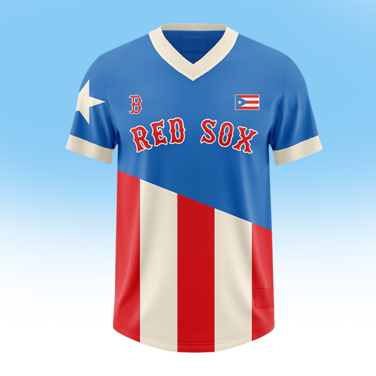 2026 Red Sox Puerto Rican Celebration Jersey Giveaway