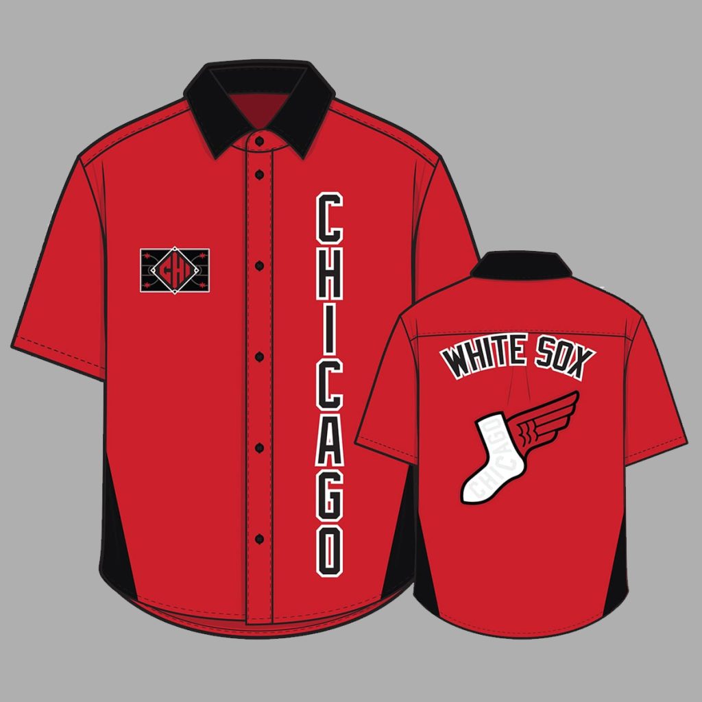 2026 White Sox City Connect Warmup Hawaiian Shirt Giveaway