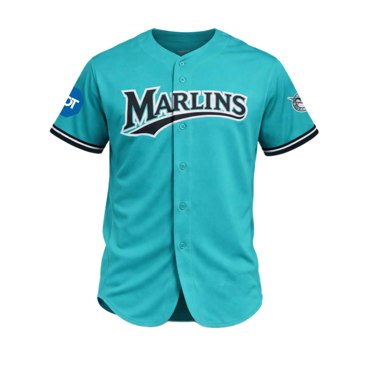 Miami Marlins Teal Throwback Uniforms 2026 Jersey