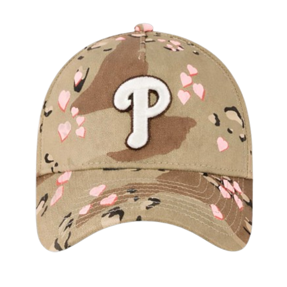Philadelphia Phillies Camo Hearts Valentine's Day Hat 2026