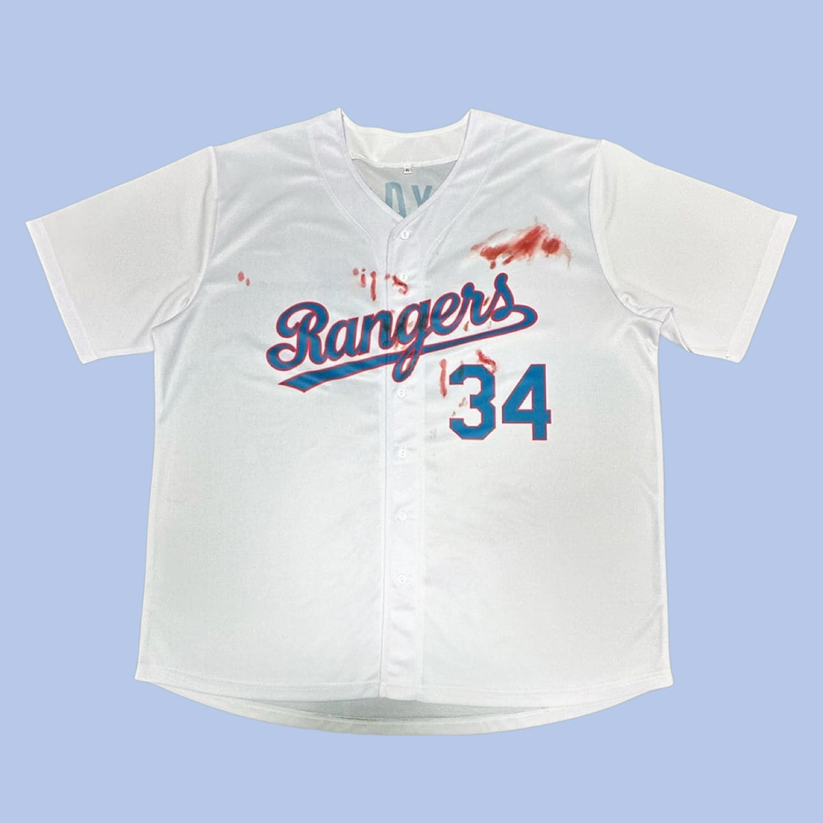 Rangers Nolan Ryan Bloody Jersey Giveaway