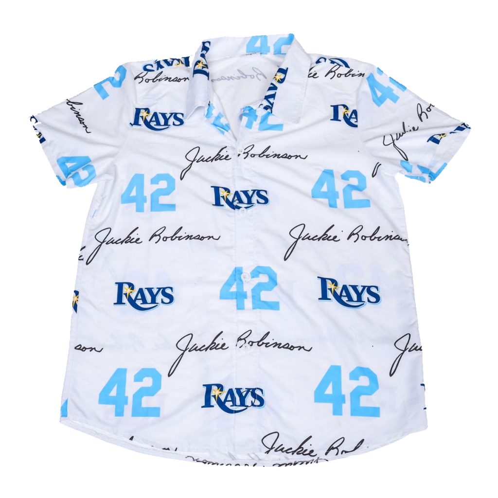 Rays 2026 Jackie Robinson Day Hawaiian Shirt