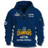 Seahawks 2025 2026 NFC Championship Quarter Zip Hoodie