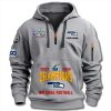 Seahawks 2025 2026 NFC Championship Quarter Zip Hoodie 2