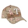Texas Rangers Camo Hearts Valentine's Day Hat 2026