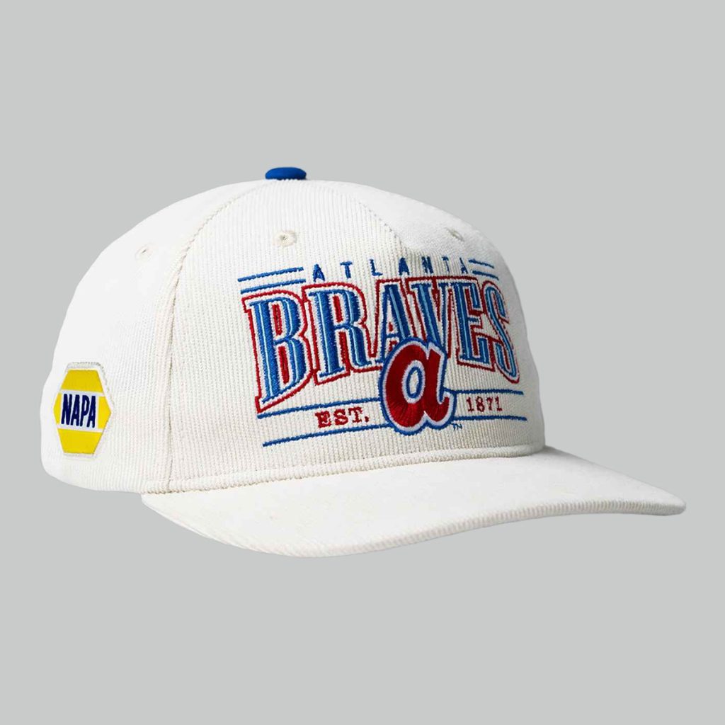 2026 Braves Corduroy Throwback Cap Giveaway
