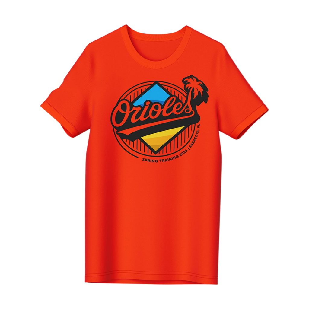 2026 Baltimore Orioles Spring Training T Shirt Giveaway