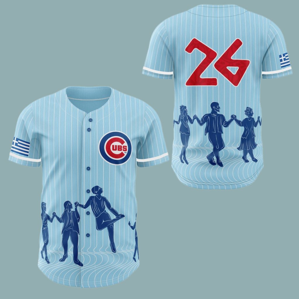 2026 Cubs Greek Heritage Jersey Gaiveaway