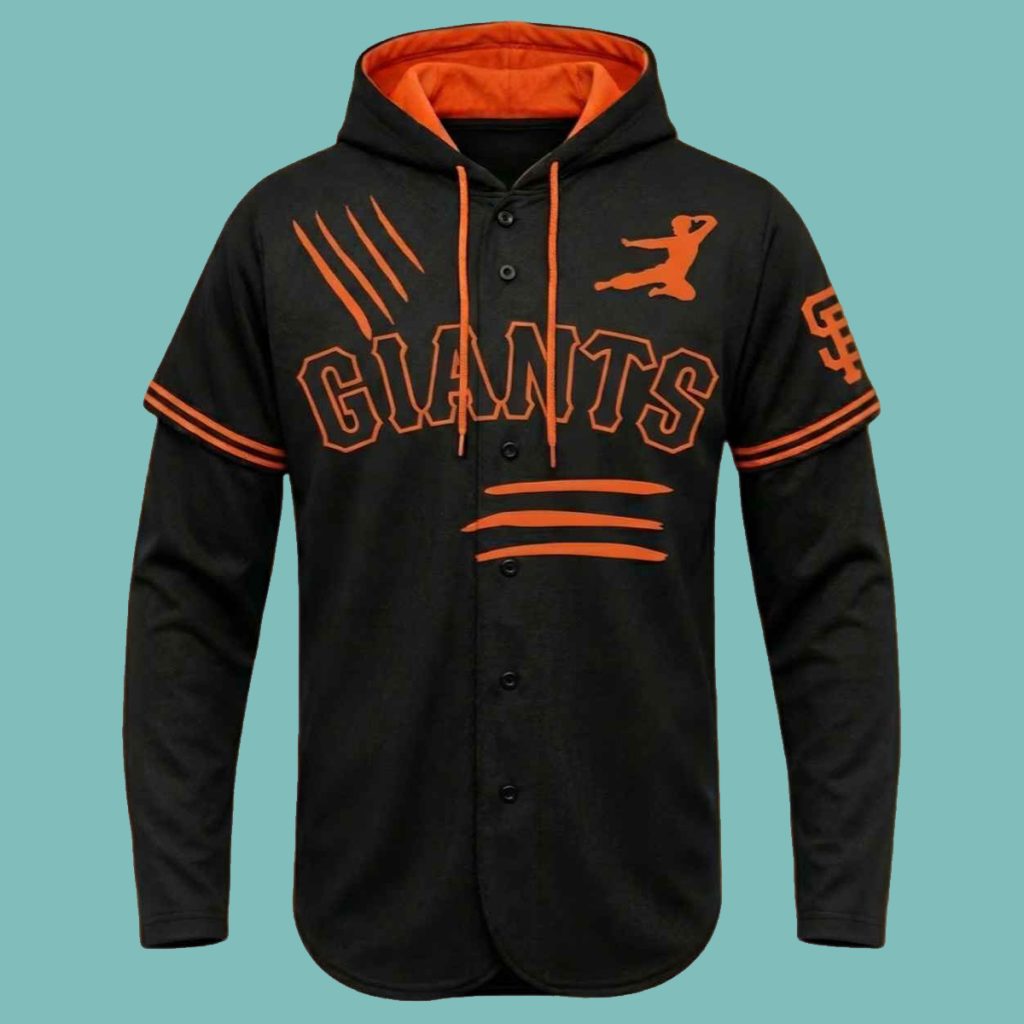 2026 Giants Bruce Lee Baseball Hoodie