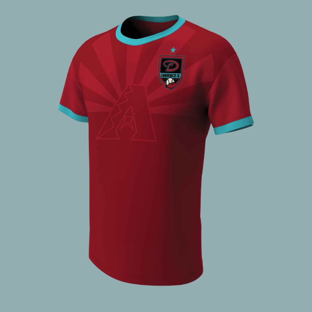 2026 Giveaway Dbacks Gabriel Moreno Soccer Jersey