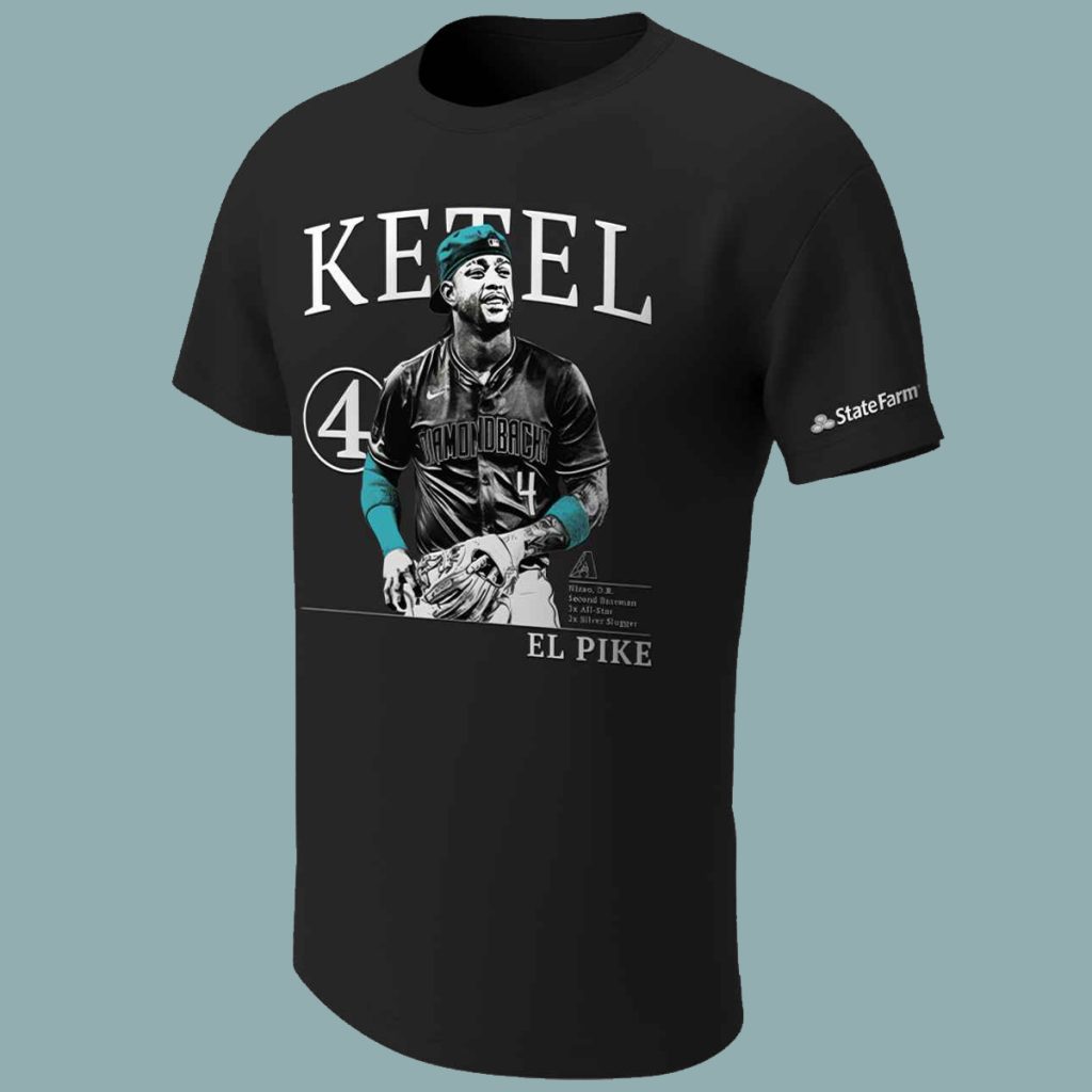 2026 Giveaway Dbacks Ketel Marte Shirt