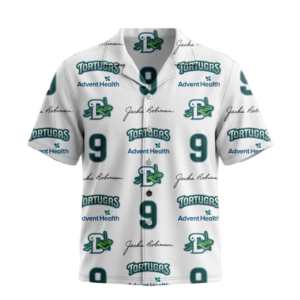 2026 Jackie Robinson x Daytona Tortugas Hawaiian Shirt Giveaway