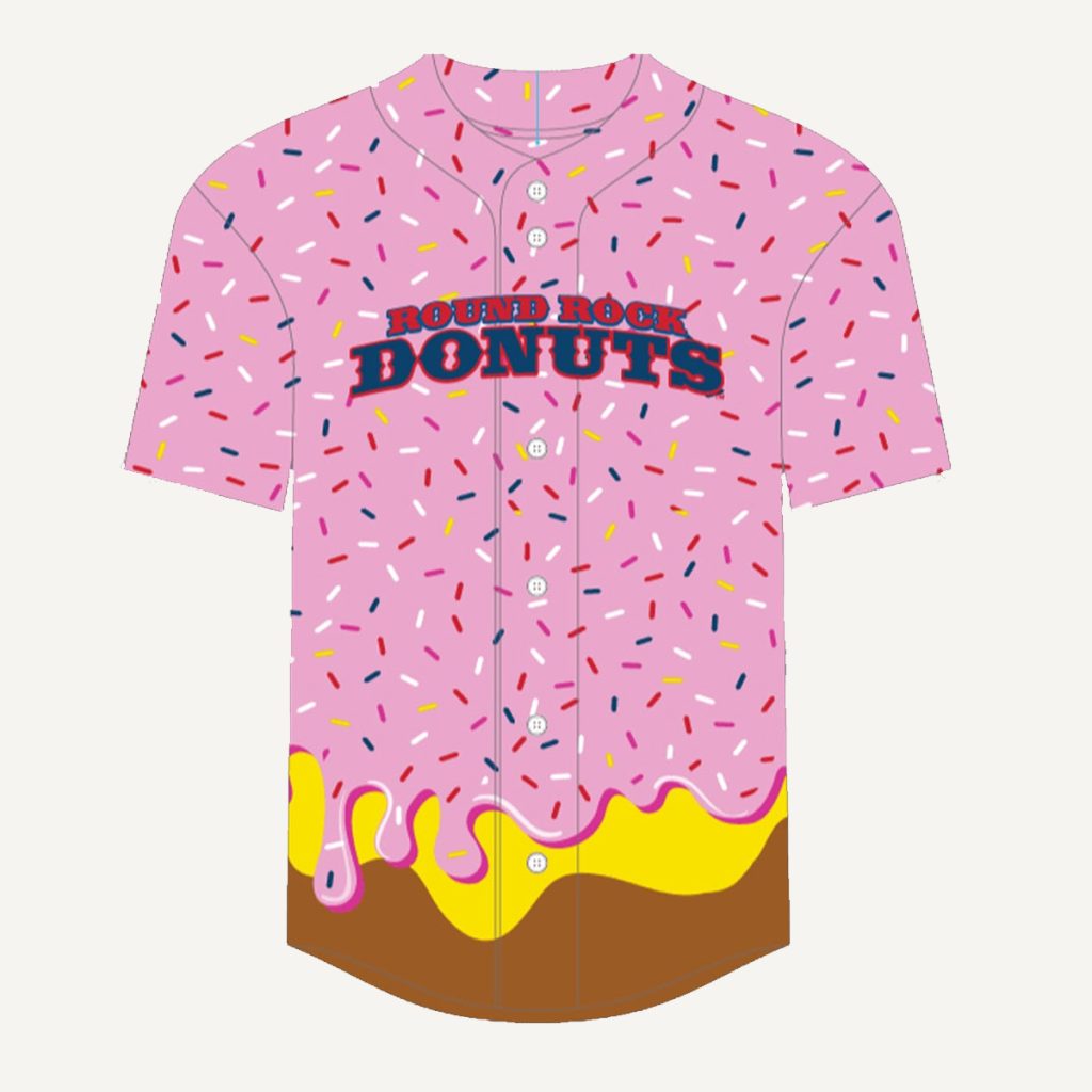 2026 Round Rock Express Round Rock Donuts Jersey Giveaway