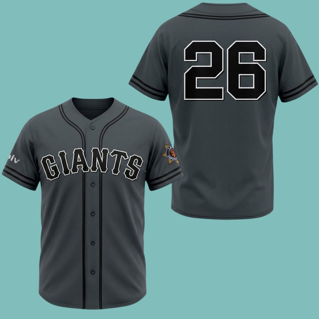 2026 San Francisco Giants Law Enforcement Appreciation Night Jersey 2
