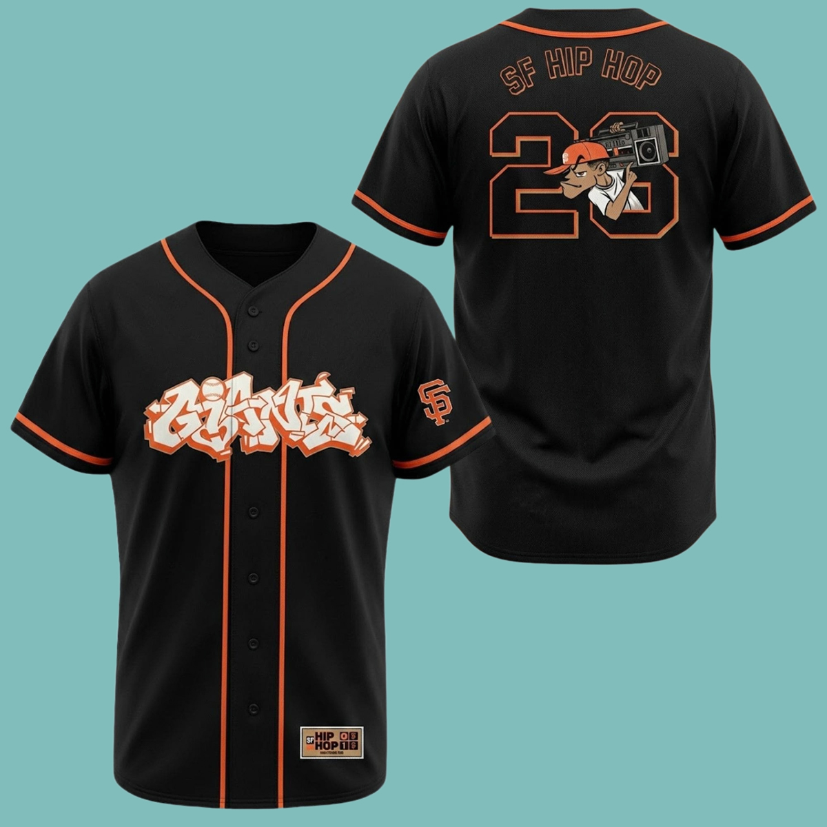 2026 San Francisco Giants National Hip Hop Night Jersey