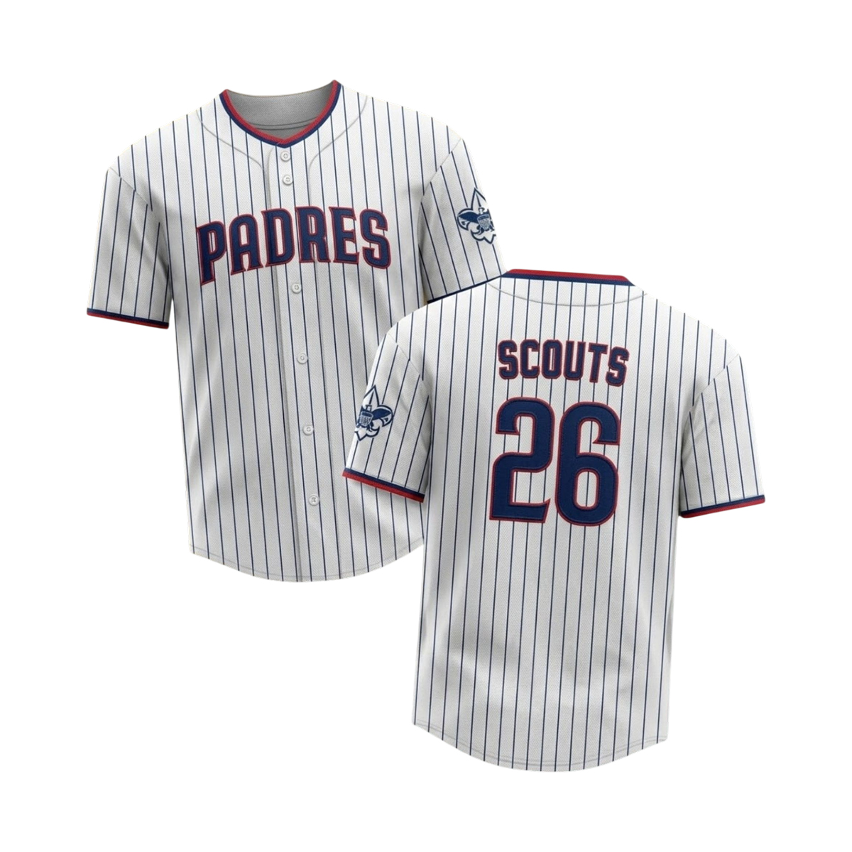 2026 Scout Day Padres Giveaway Jersey