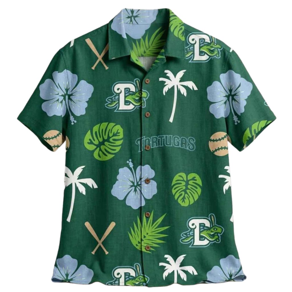 2026 Tortugas Green Hawaiian Shirt Giveaway