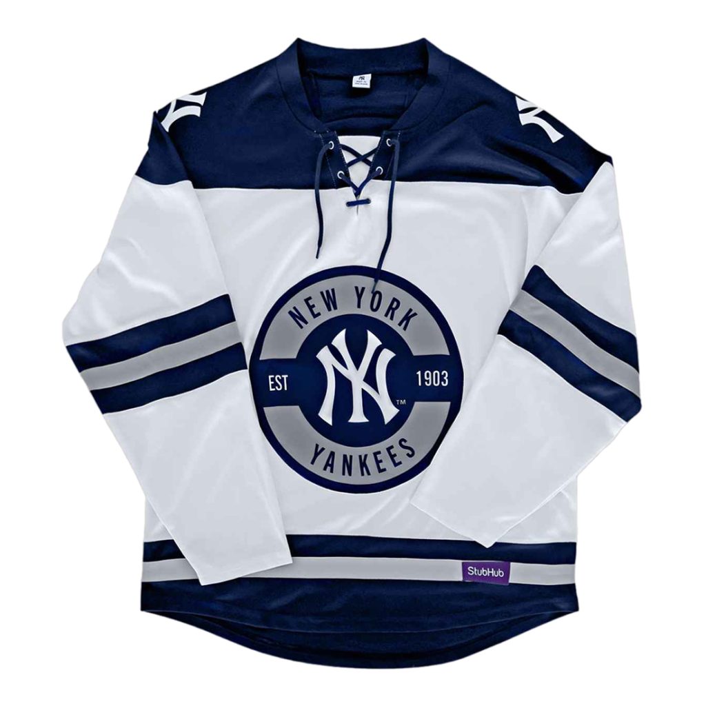 2026 Yankees Hockey Jersey Night Giveaway