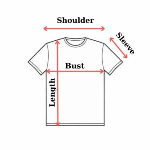 T Shirt size chart