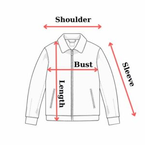 baseball jacket size chart