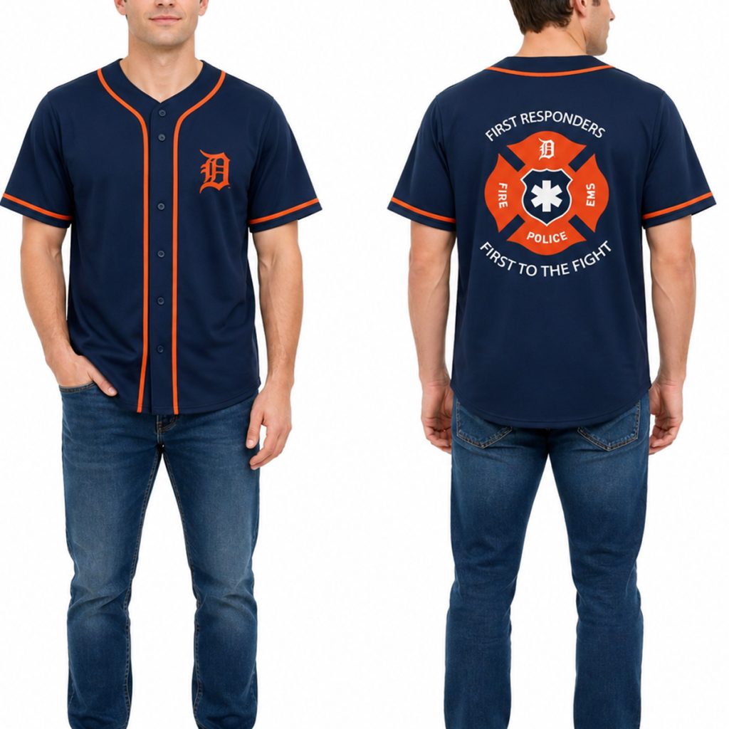 2026 Tigers First Responders Jersey Giveaway