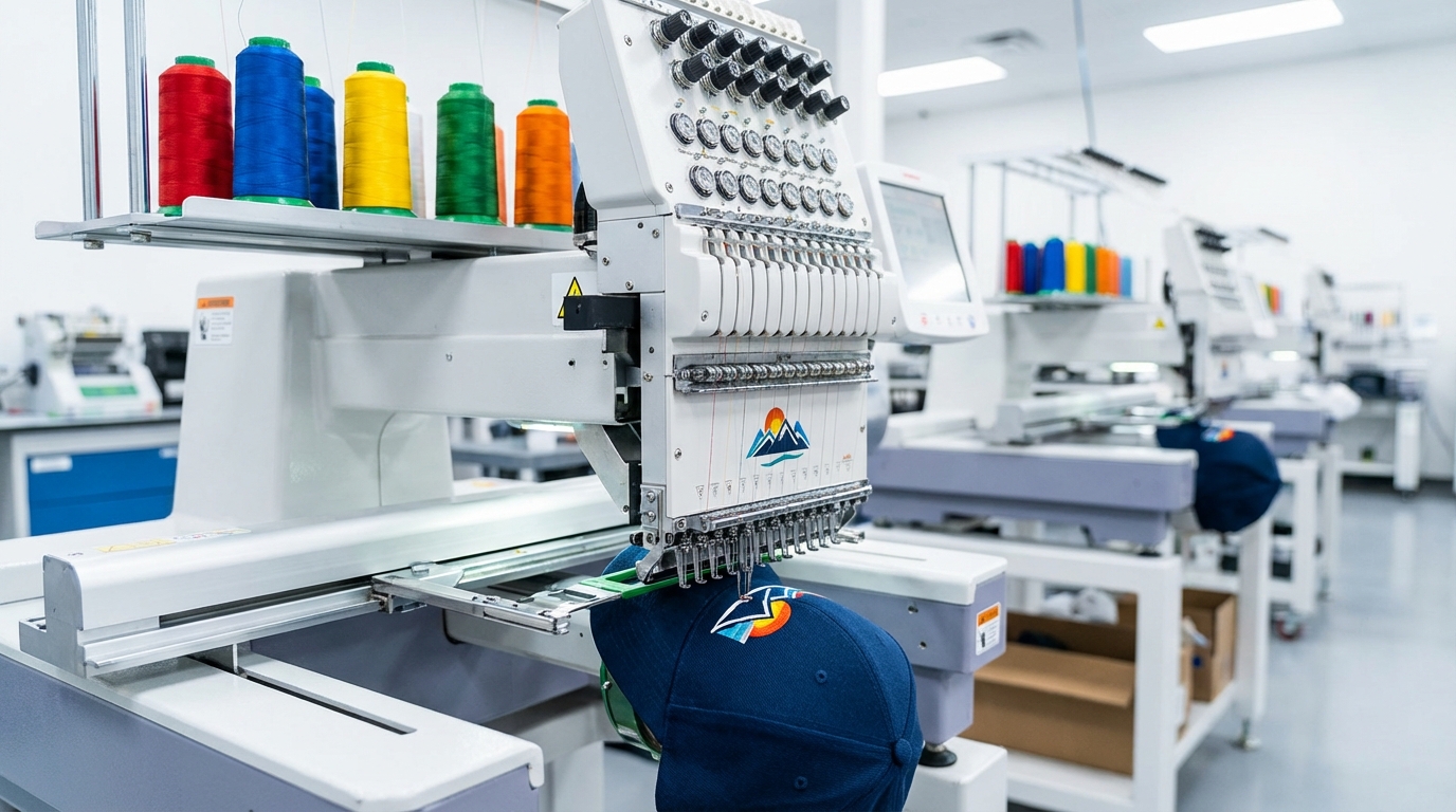Commercial Embroidery Machine