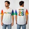 2026 Marlins Pride at the Park Baseball Jersey 1