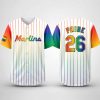 2026 Marlins Pride at the Park Baseball Jersey