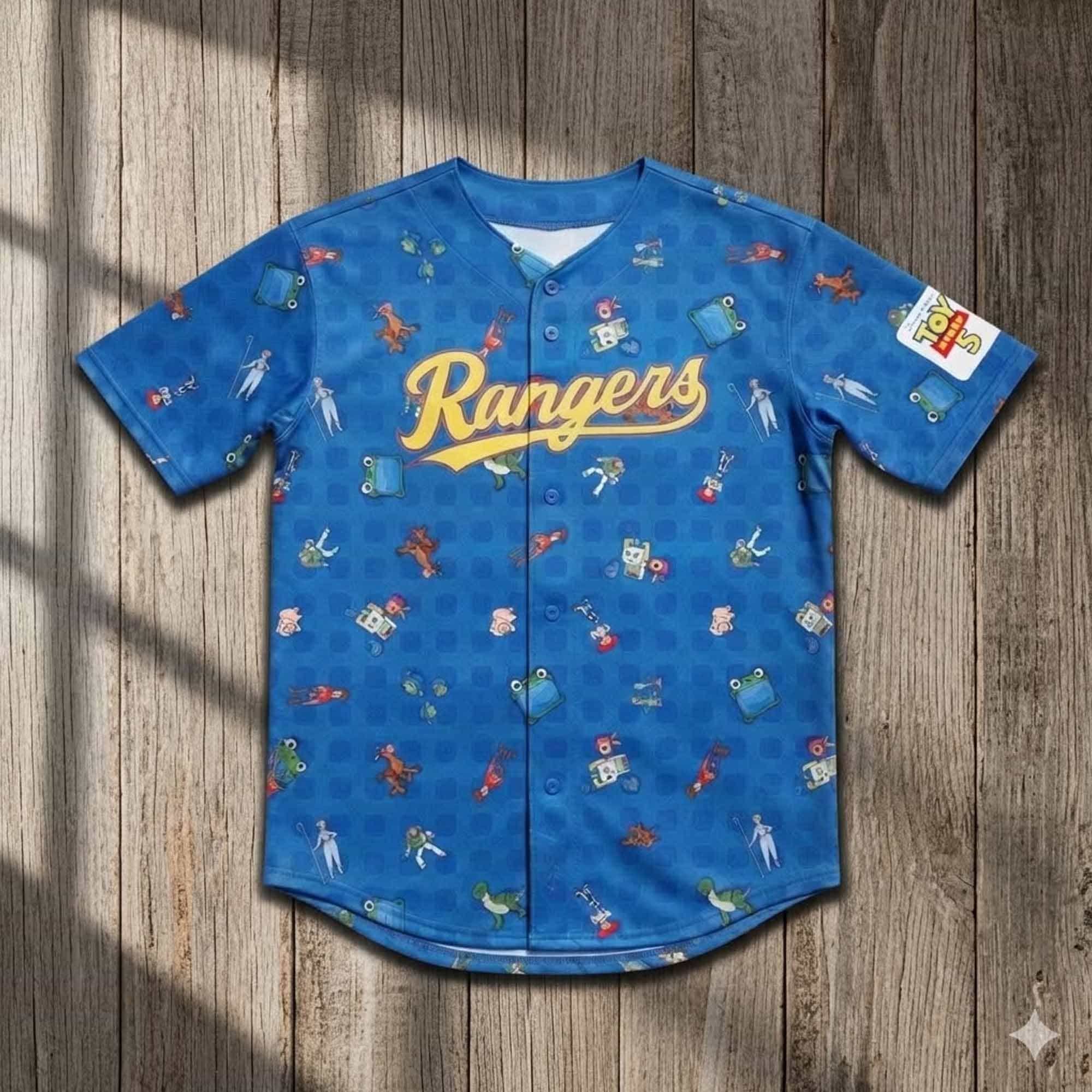 2026 Texas Rangers Toy Story 5 Jersey Giveaway 2026 Texas Rangers Toy Story 5 Jersey Giveaway