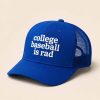 College Baseball Is Rad Blue Hat