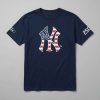 NY Yankees Military Appreciation Night Red White & Blue 2026 Shirt Giveaway 1