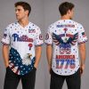 2026 Phillies 250th Anniversary America 1776 Personalization Jersey 1