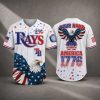 2026 TBay Rays 250th Anniversary America 1776 Personalization Jersey