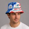 Dolphins 250th Anniversary Years Of Freedom Bucket Hat 1