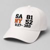 SA 81 NY 52 3rd Quarter Scoreboard Hat