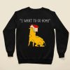 2026 Choi San I Want To Go Home Sweatshirt