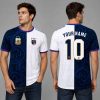Argentina Cape Verde 2026 World Cup Mashup Jersey 1