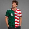 Split Mexico USA 2026 World Cup Jersey 1