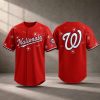 2026 Washington Nationals Red Cherry Blossom Baseball Jersey