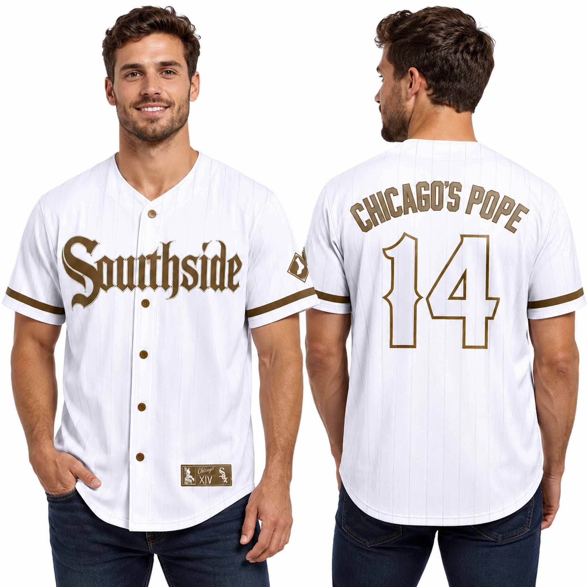 2026 White Sox Chicago Pope Jersey Giveaway 1