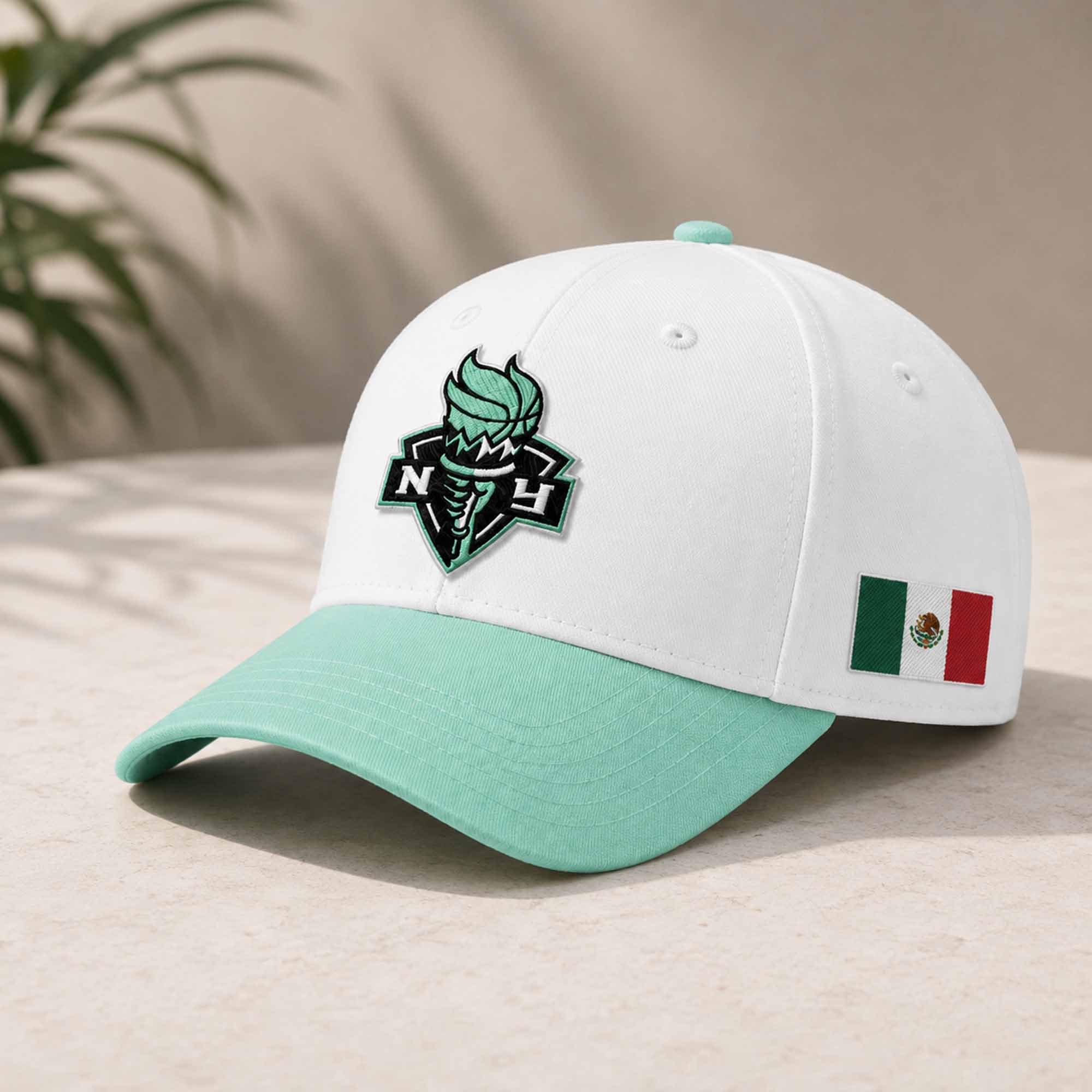 New York Liberty Noche Latina Night Mexico Flag Hat