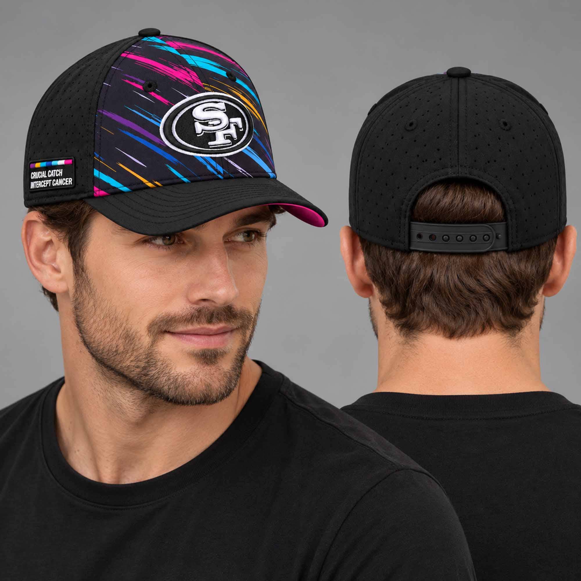 2026 49ers Crucial Catch Intercept Cancer Hat 2