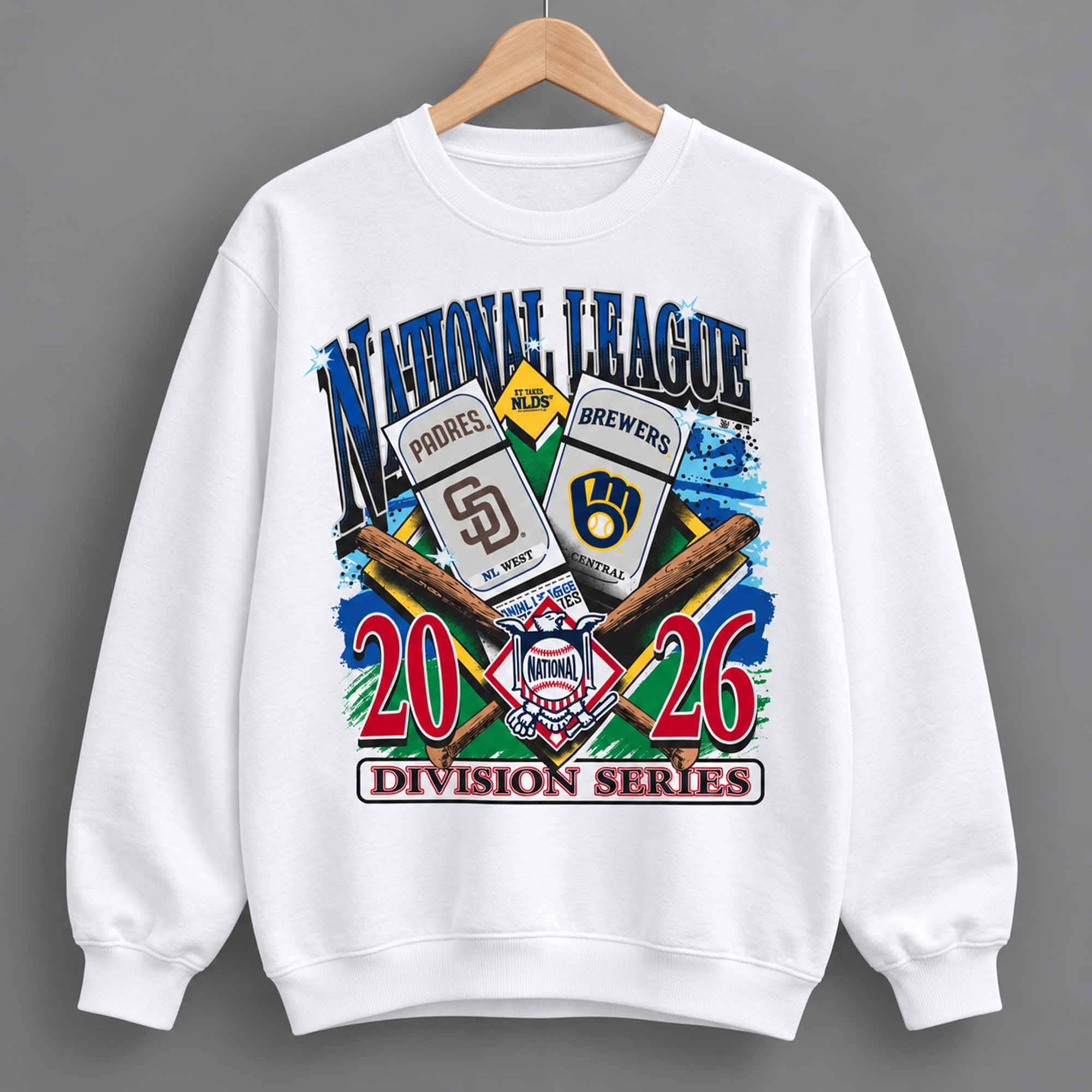 2026 Brewers vs Padres NLDS Sweatshirt