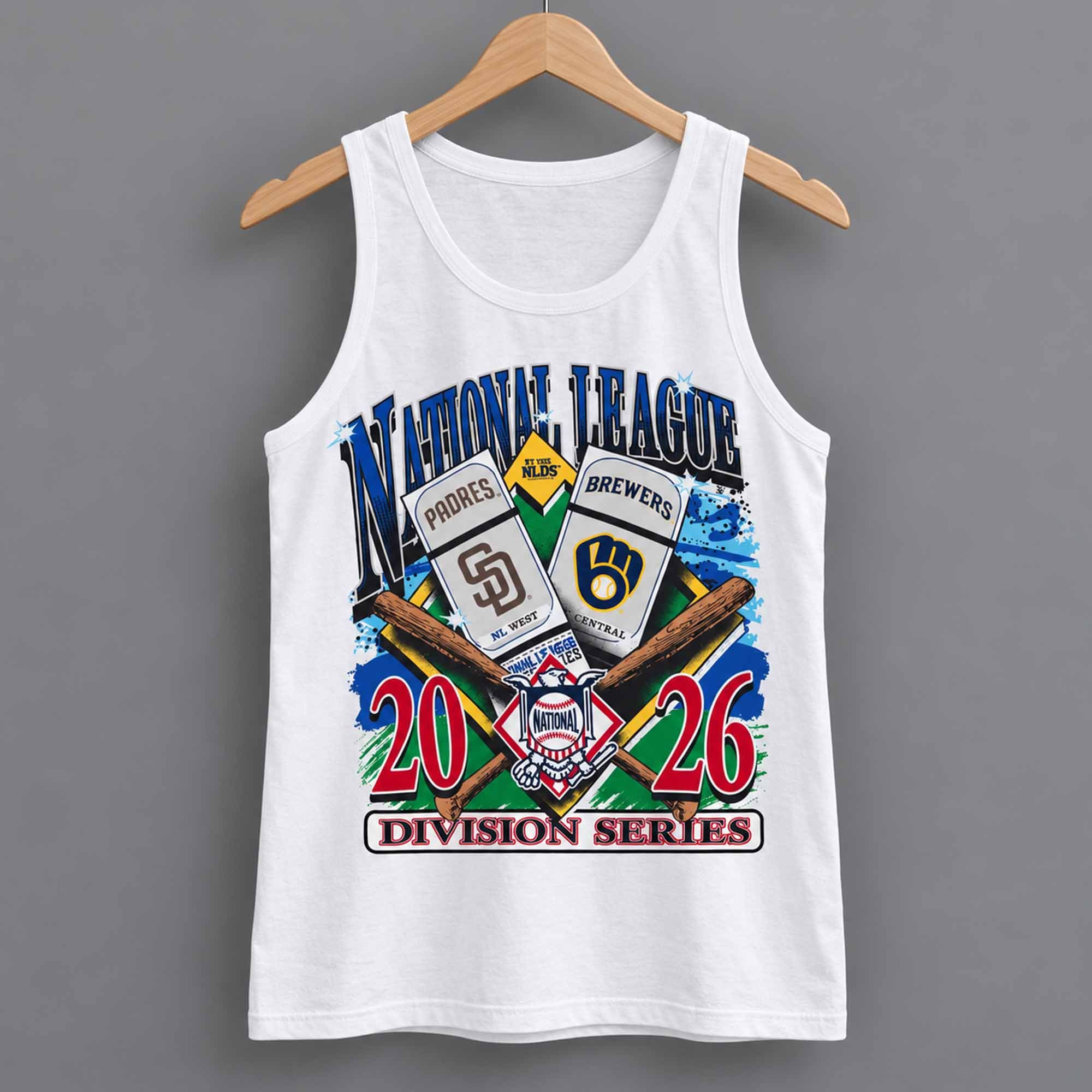 2026 Brewers vs Padres NLDS Tank Top