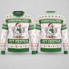 Overstimulated Yet Festive Chrismas Ugly Sweater