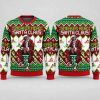 Sneaker Head Santa Claus Christmas Ugly Sweater