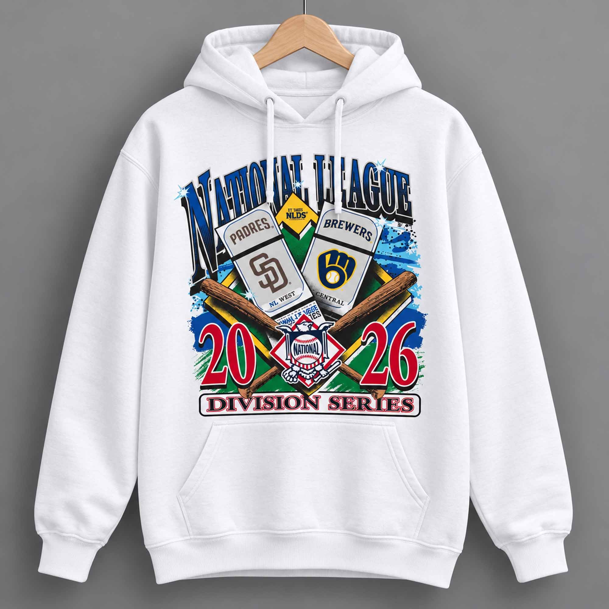2026 Brewers vs Padres NLDS Hoodie
